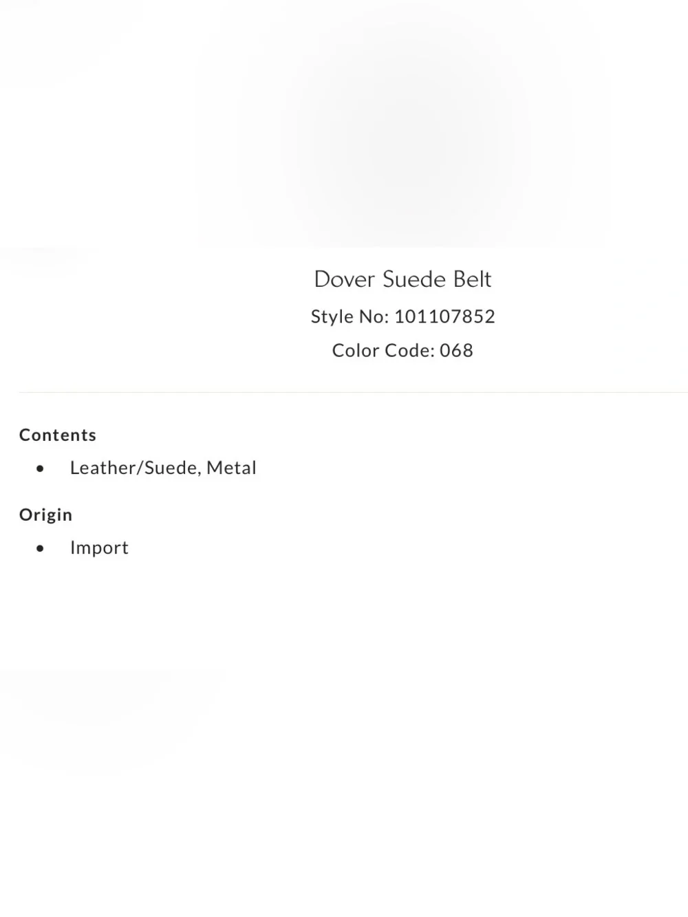NWT Free People XS/S Dover Suede Belt in Paprika Red New $38 retail - Picture 5 of 5
